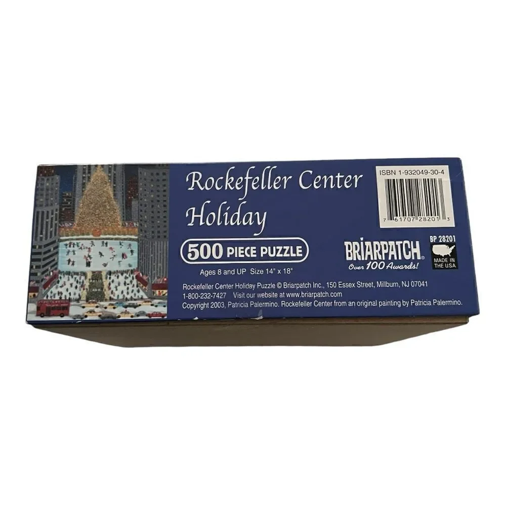 Briarpatch Puzzle Holiday Rockefeller Center - 500 Pcs.